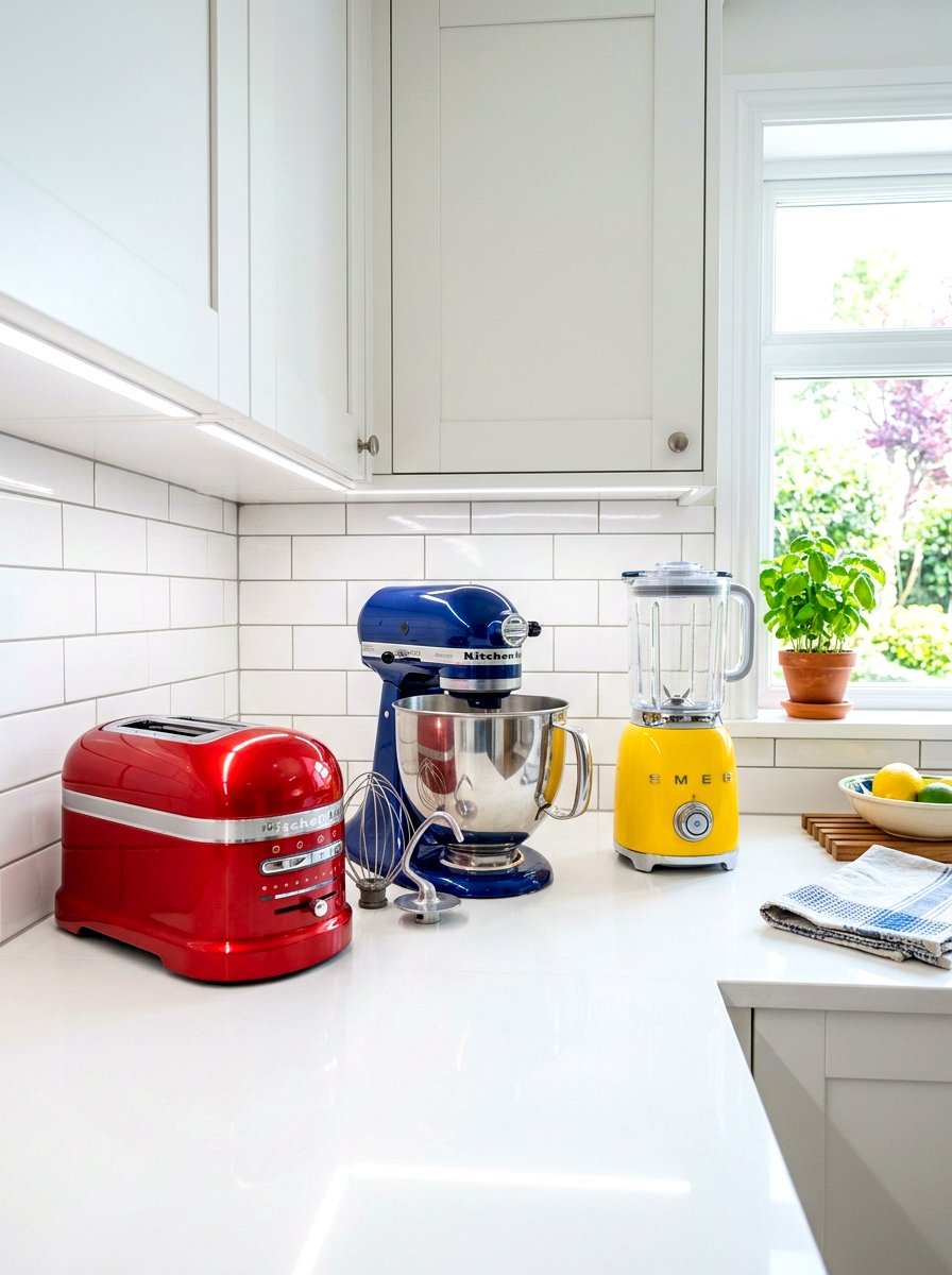 Colorful Kitchen Appliances - 30 retro kitchen ideas