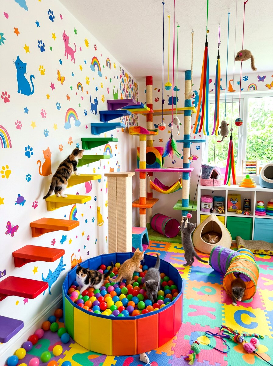 30 Cat Room Ideas to Design a Fun, Cozy Space for Whiskers