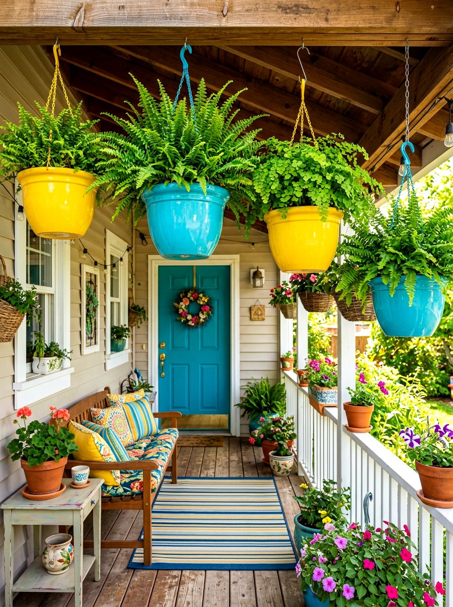 30 Hanging Fern Porch Ideas for Shaded, Serene Curb Appeal