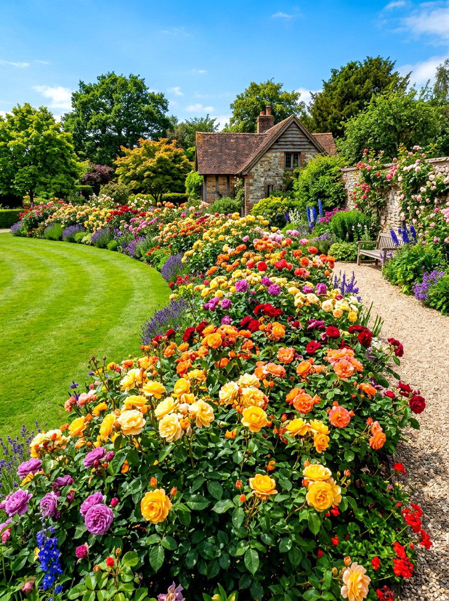Colorful Rose Collection - 30 rose garden ideas