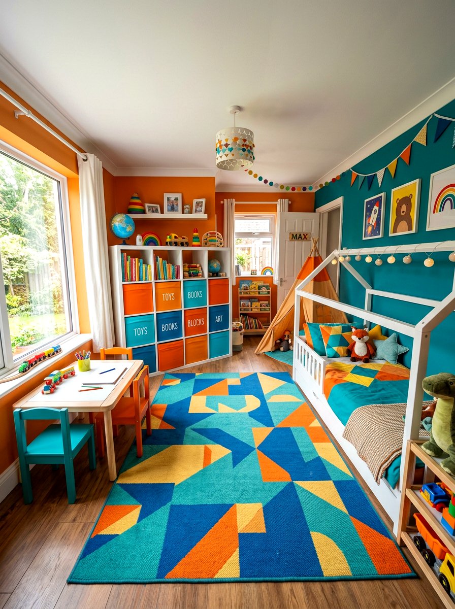 Colorful Toddler Bedroom - 30 toddler room ideas