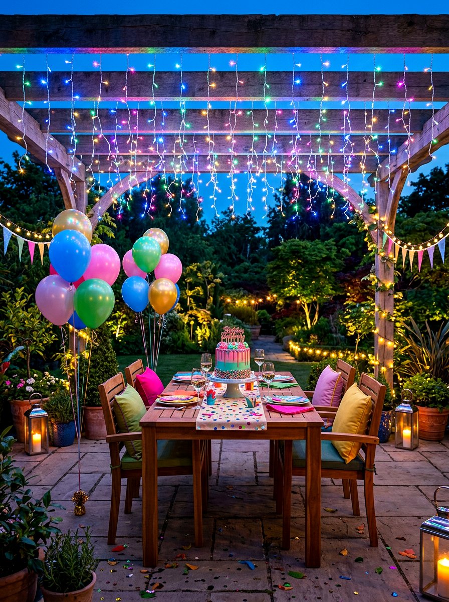 30 Patio Curtain String Light Ideas for Instant Wow After Dark