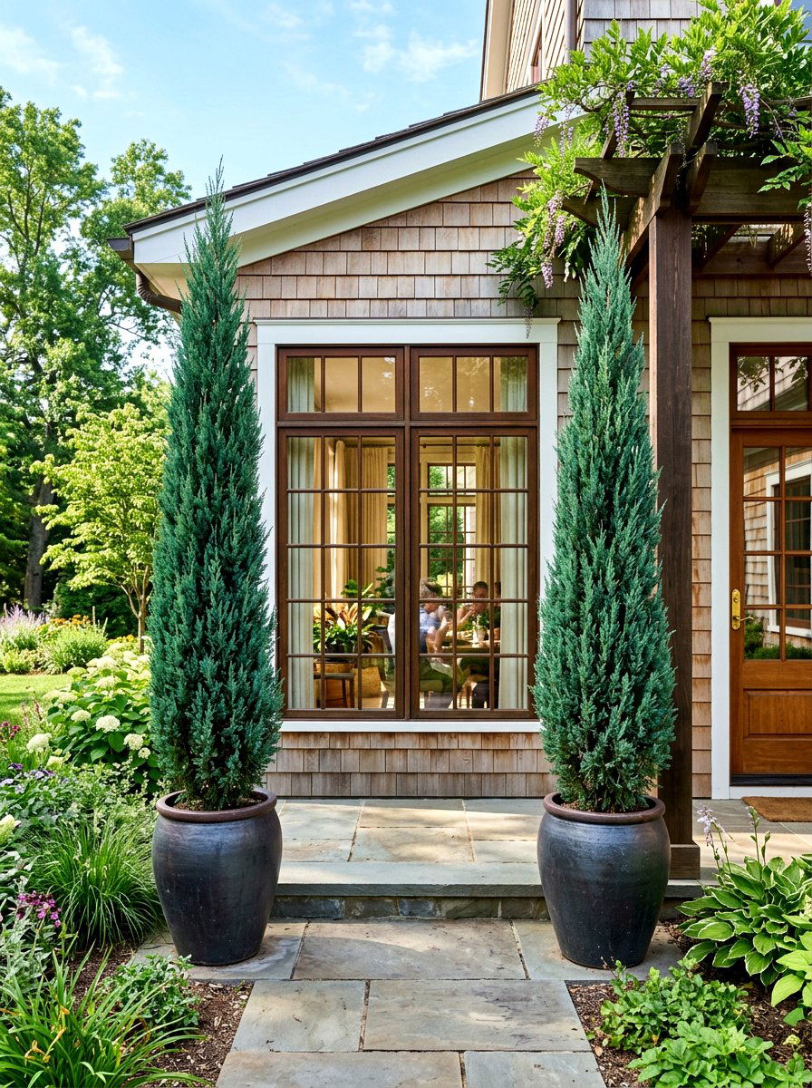 30 Topiary Porch Ideas for a Fresh, Welcoming Outdoor Entry