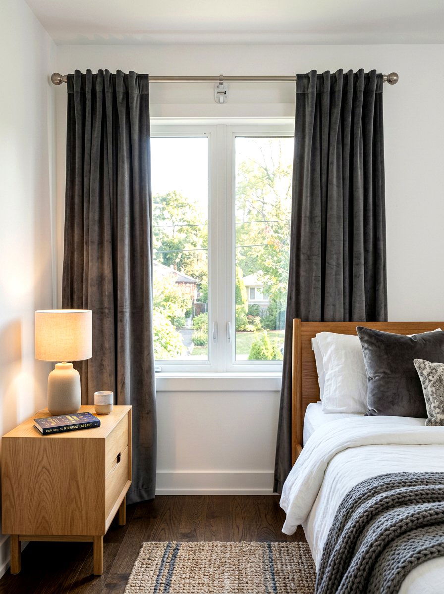 Command hook curtain rod - 30 no drill curtain ideas aesthetic