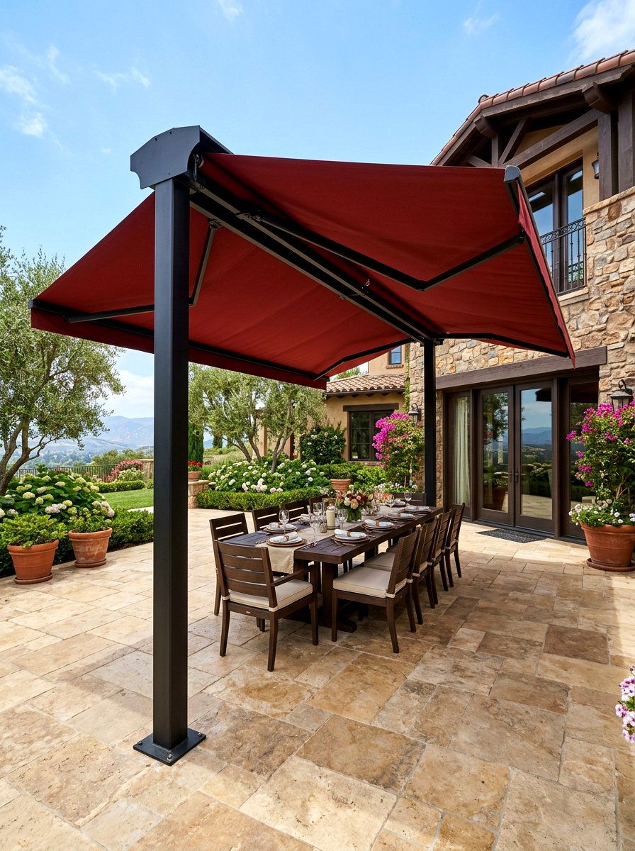 Commercial grade patio awning - 30 patio canopy ideas