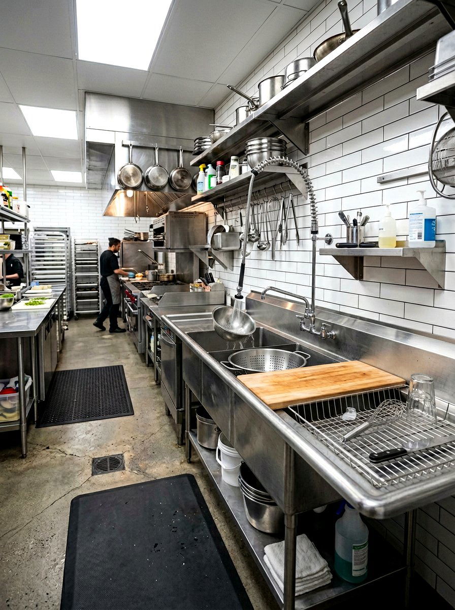 Commercial style workstation sink - 30 workstation sink ideas