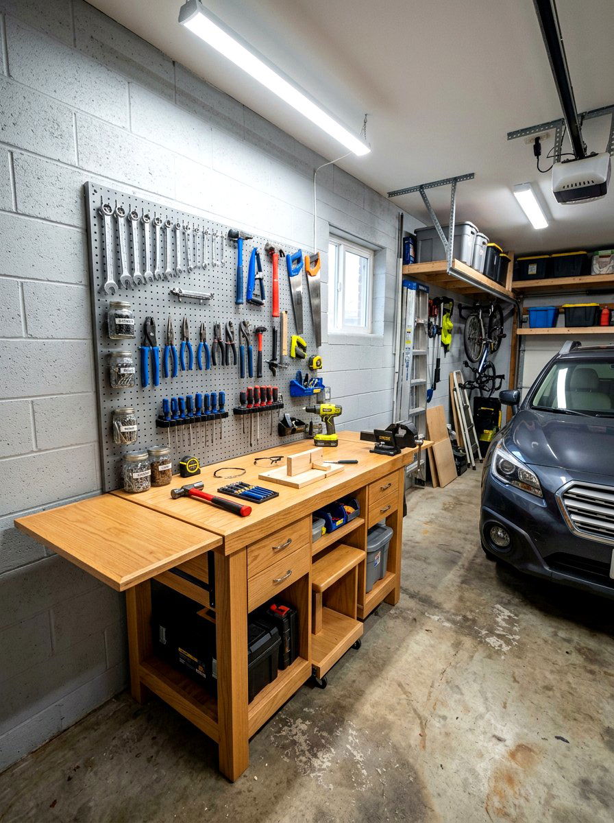 30 Garage Workbench Ideas to Build the Ultimate DIY Station
