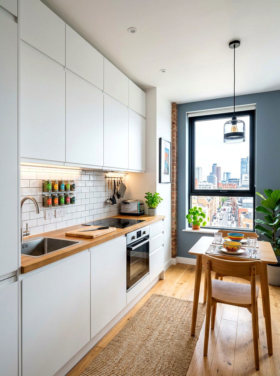 Compact Apartment Kitchen - 30 Scandinavian kitchen ideas