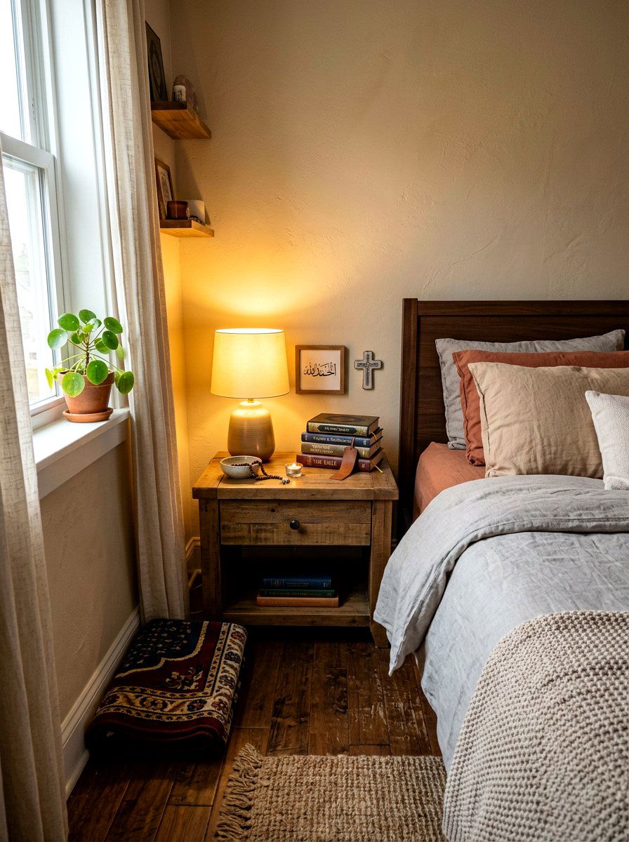 Compact Bedroom Prayer Space - 30 home altar ideas