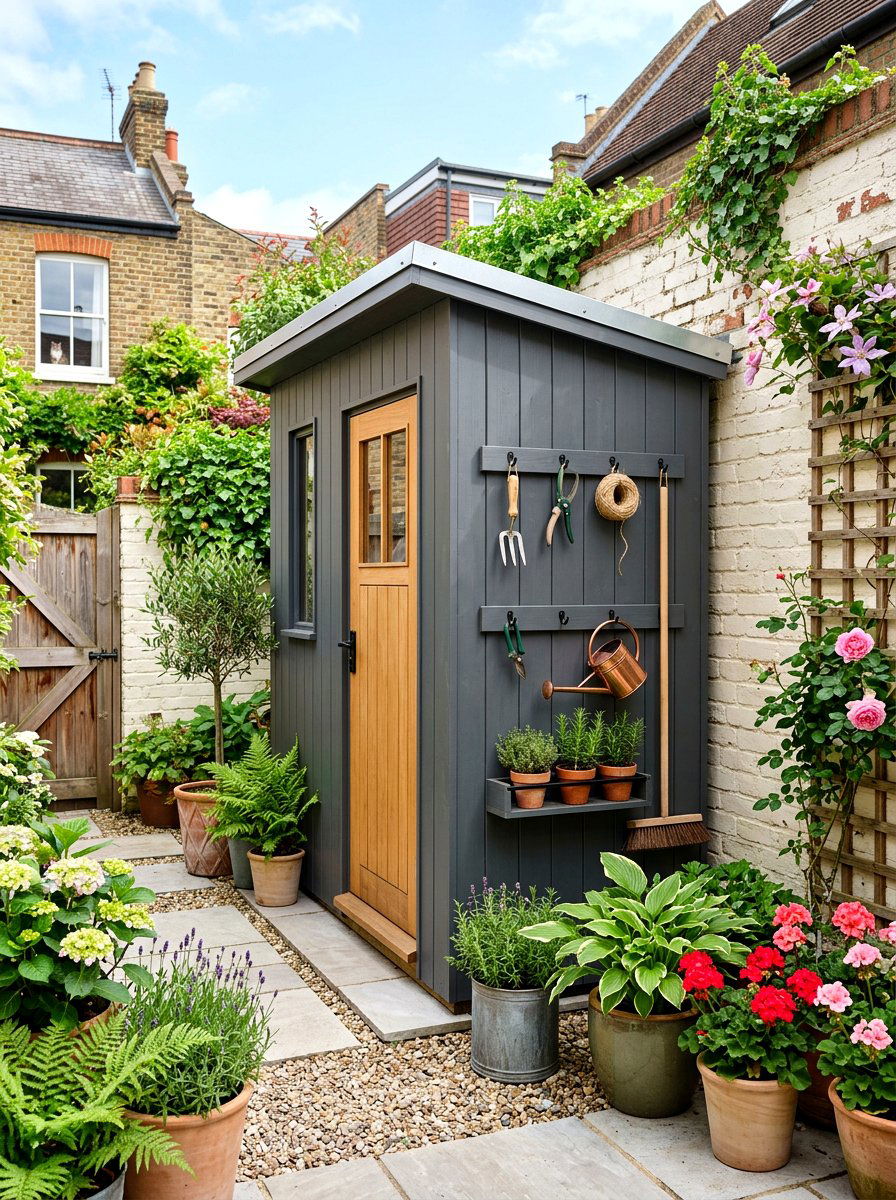 Compact Garden Shed - 30 garden shed ideas
