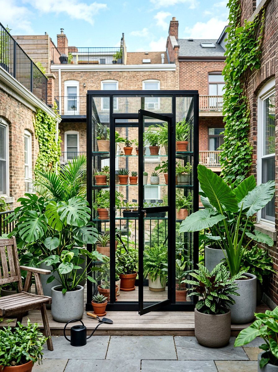 Compact Greenhouse Shed - 30 greenhouse shed combo ideas