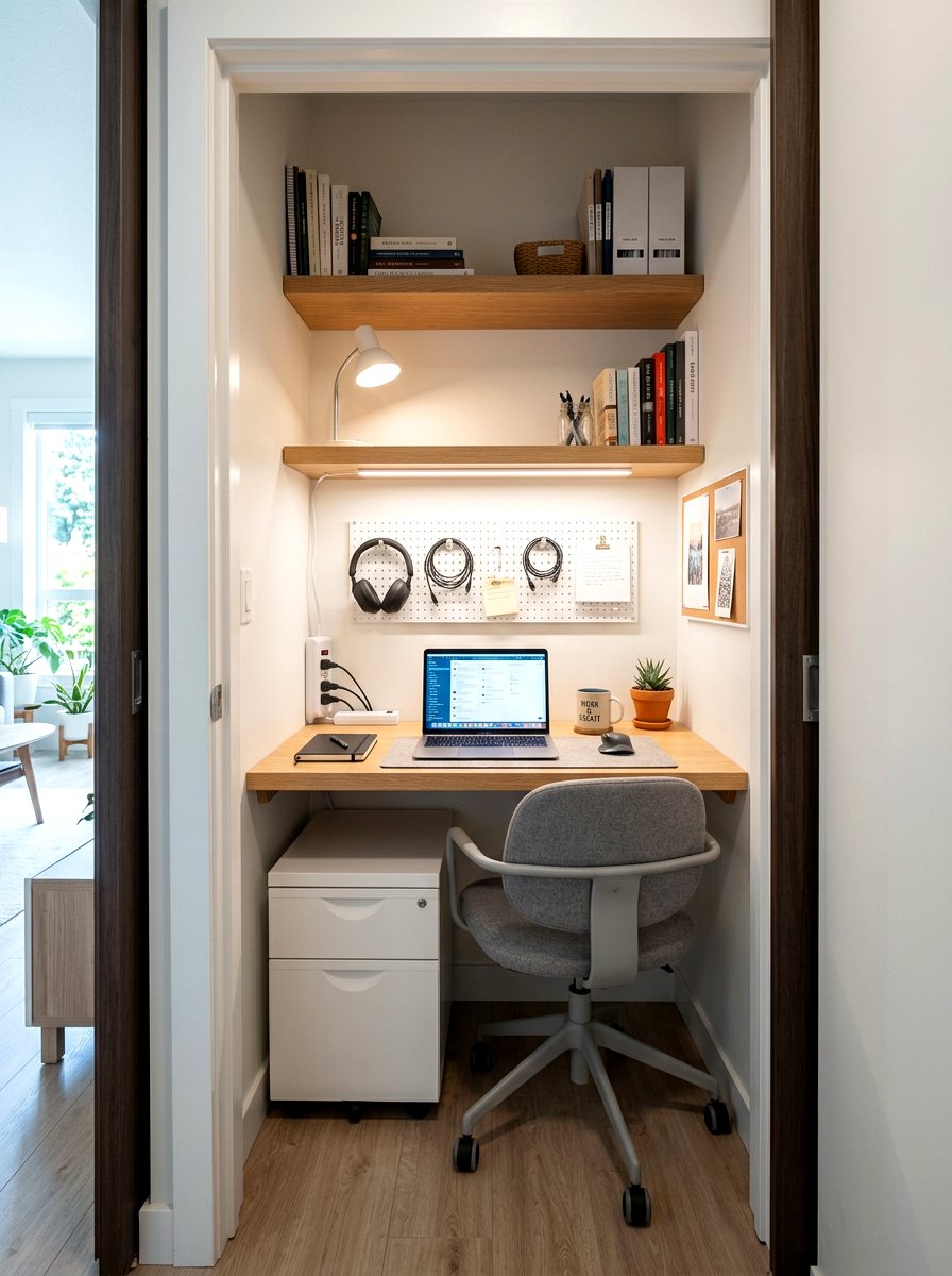Compact Laptop Wall Desk - 30 wall desk ideas