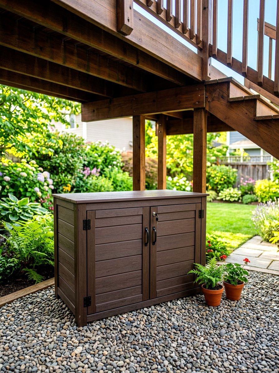 Compact Outdoor Bike Cabinet - 30 bike storage shed ideas