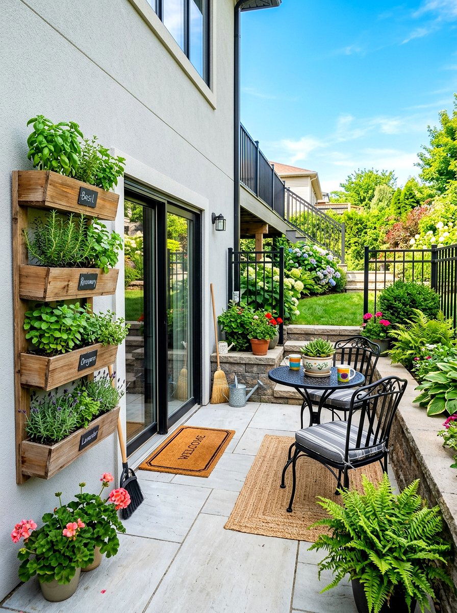Compact Small Walkout Patio - 30 walkout basement patio ideas