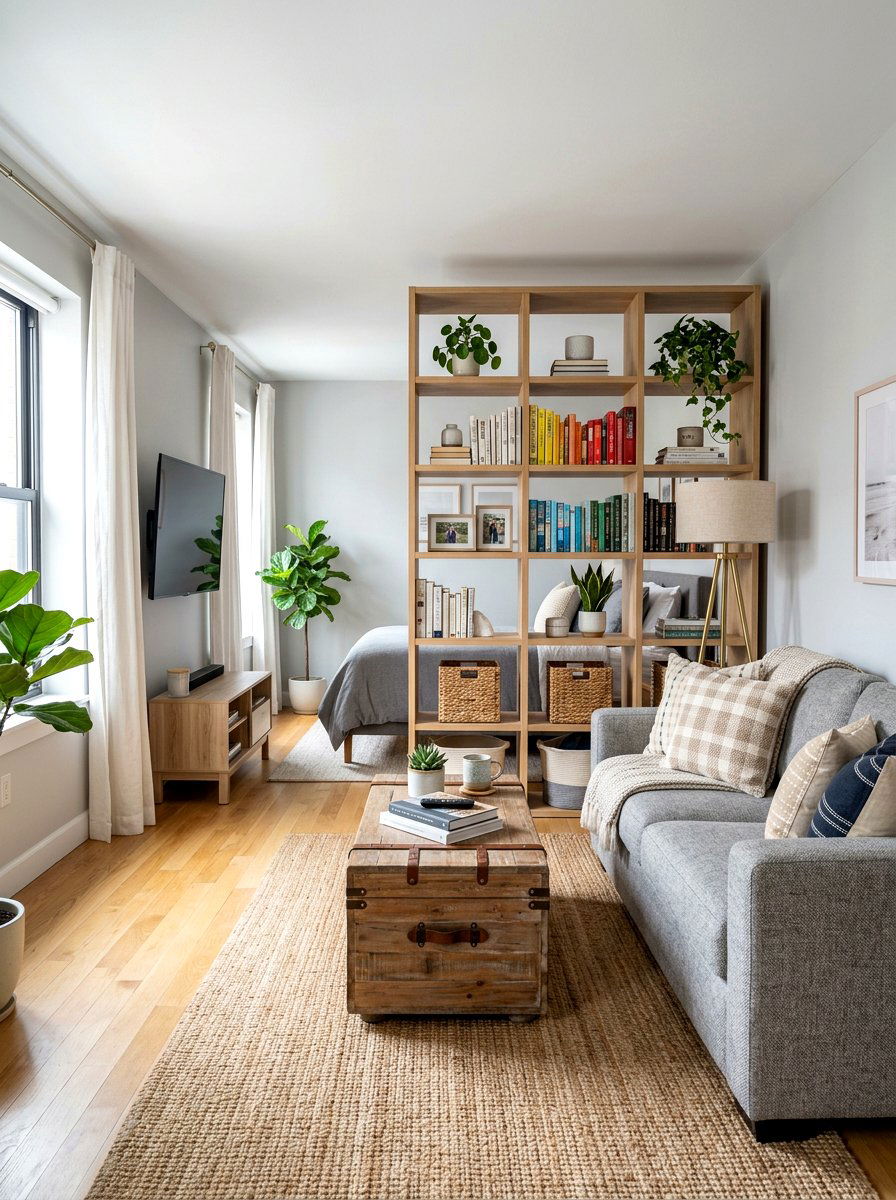 Compact Studio Living Room - 30 condo living room ideas