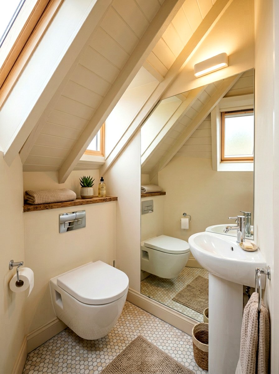 30 Attic Bathroom Ideas to Maximize Space in a Cozy Loft