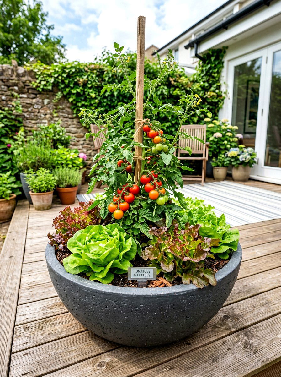 Compact veggie patch - 30 patio vegetable garden ideas