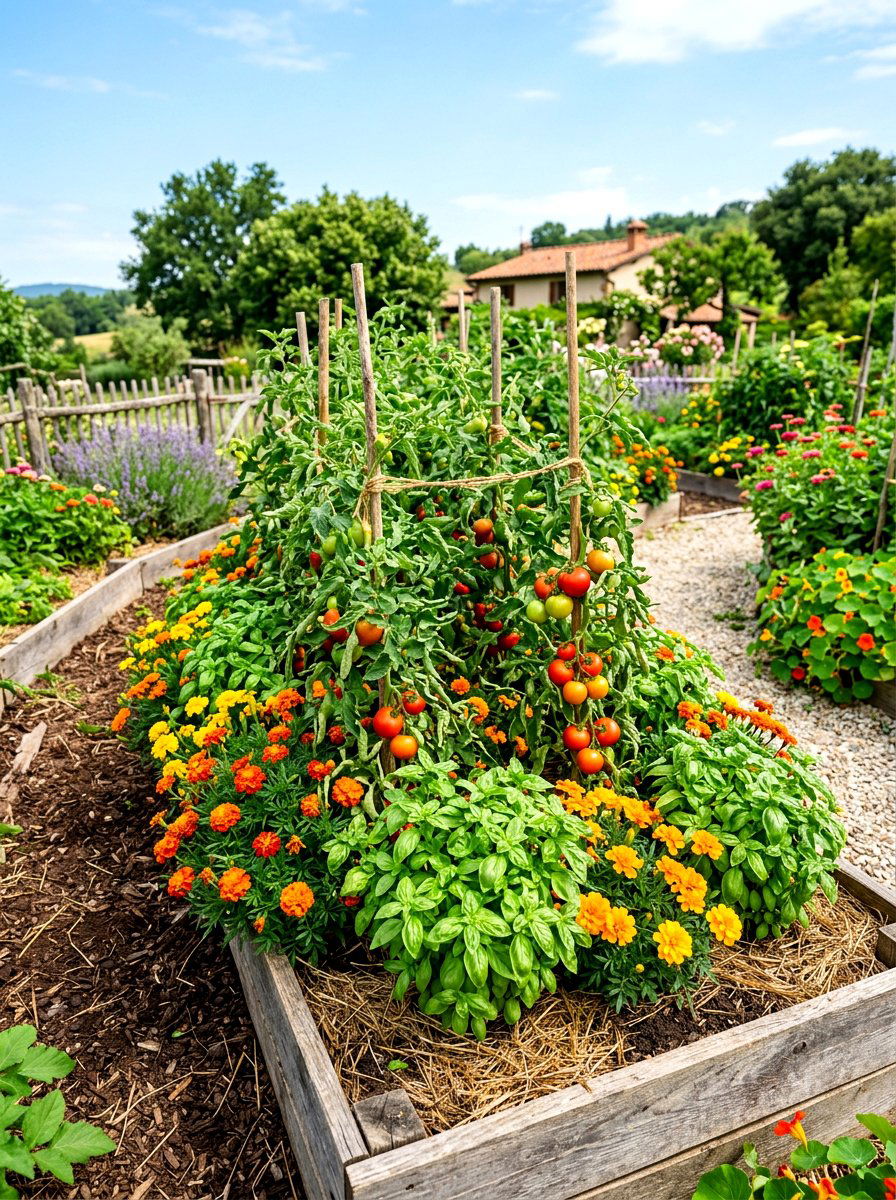 Companion Planting Vegetable Garden - 30 vegetable garden ideas