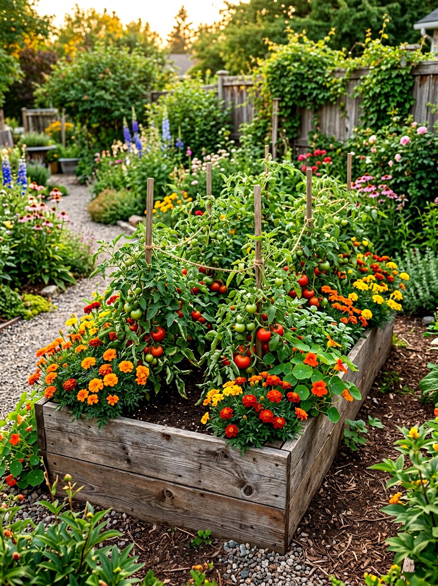 Companion Raised Bed - 30 raised bed arrangement ideas