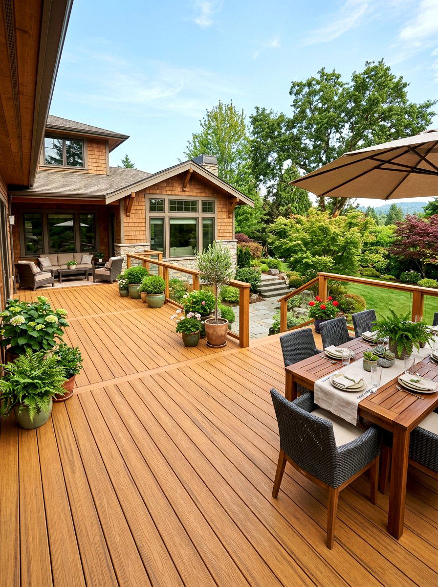 Composite Attached Decking - 30 attached deck ideas