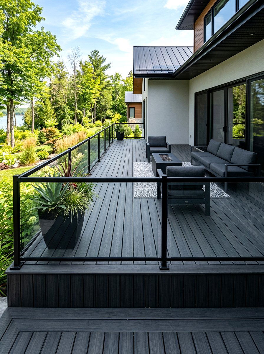 Composite Deck Boards - 30 porch skirting ideas