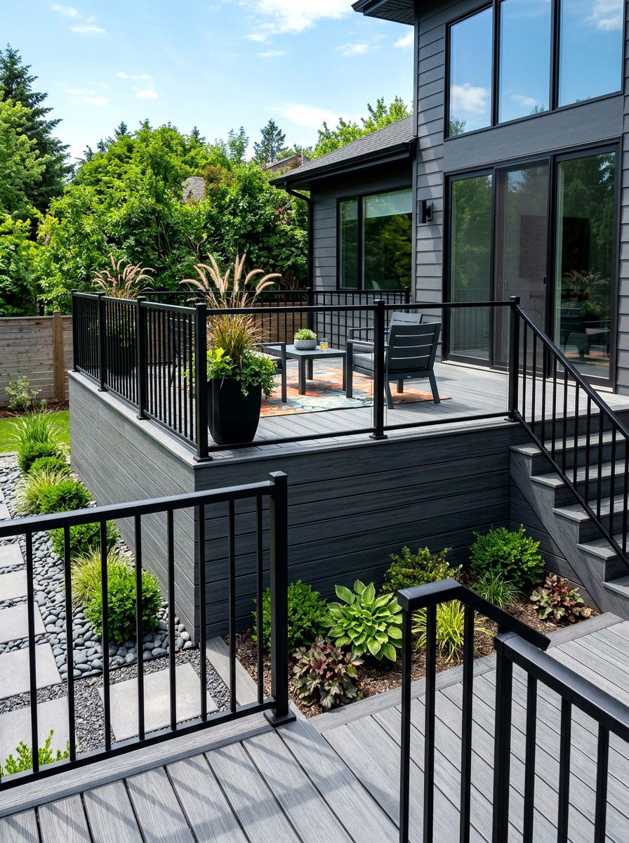 Composite Deck Skirting - 30 deck skirting ideas