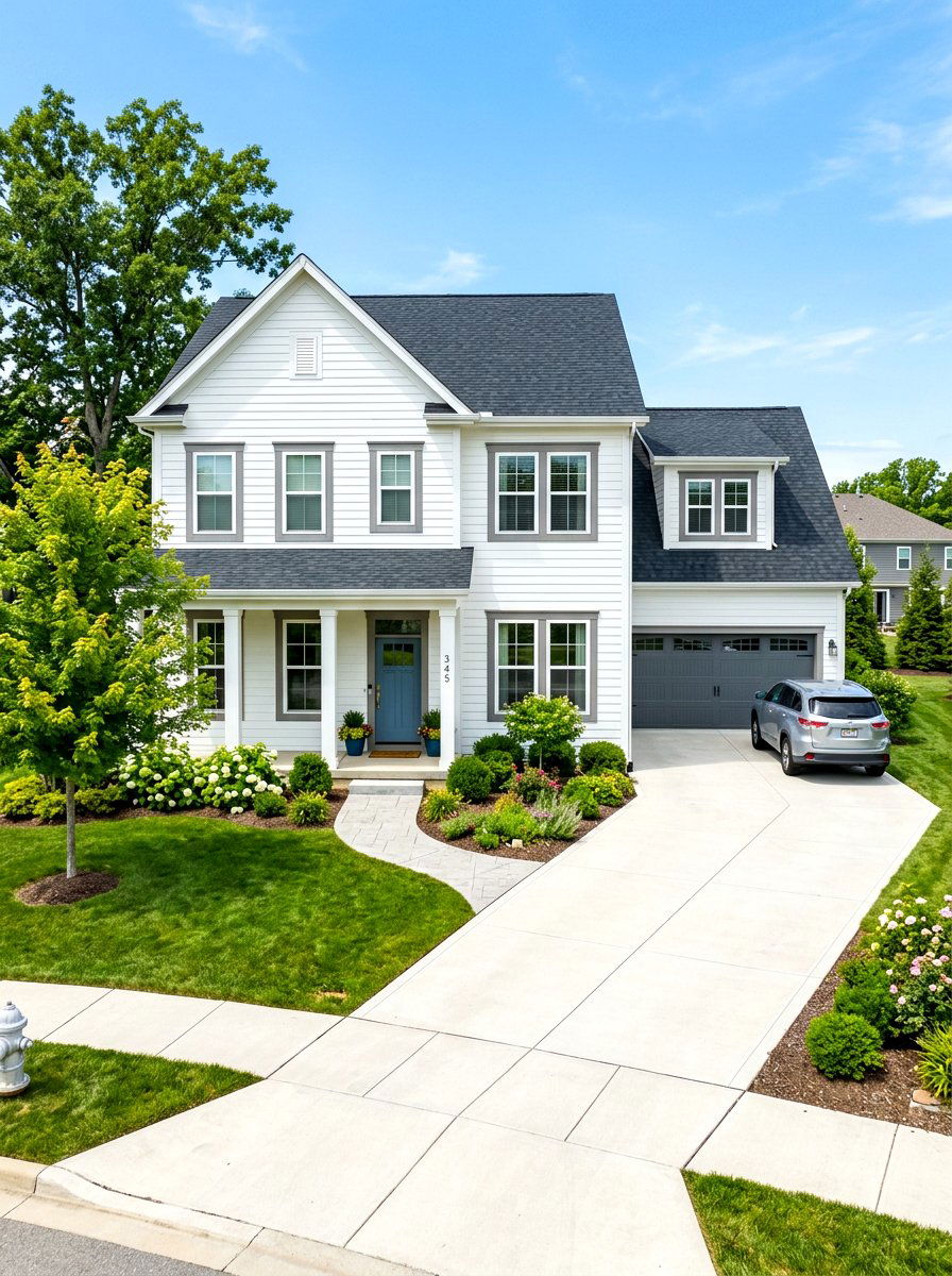 Composite window trim - 30 outdoor window trim ideas