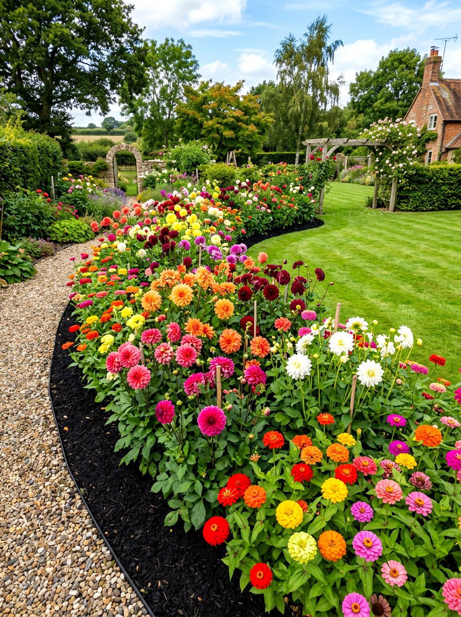 Compost Mulch - 30 flower bed mulch ideas