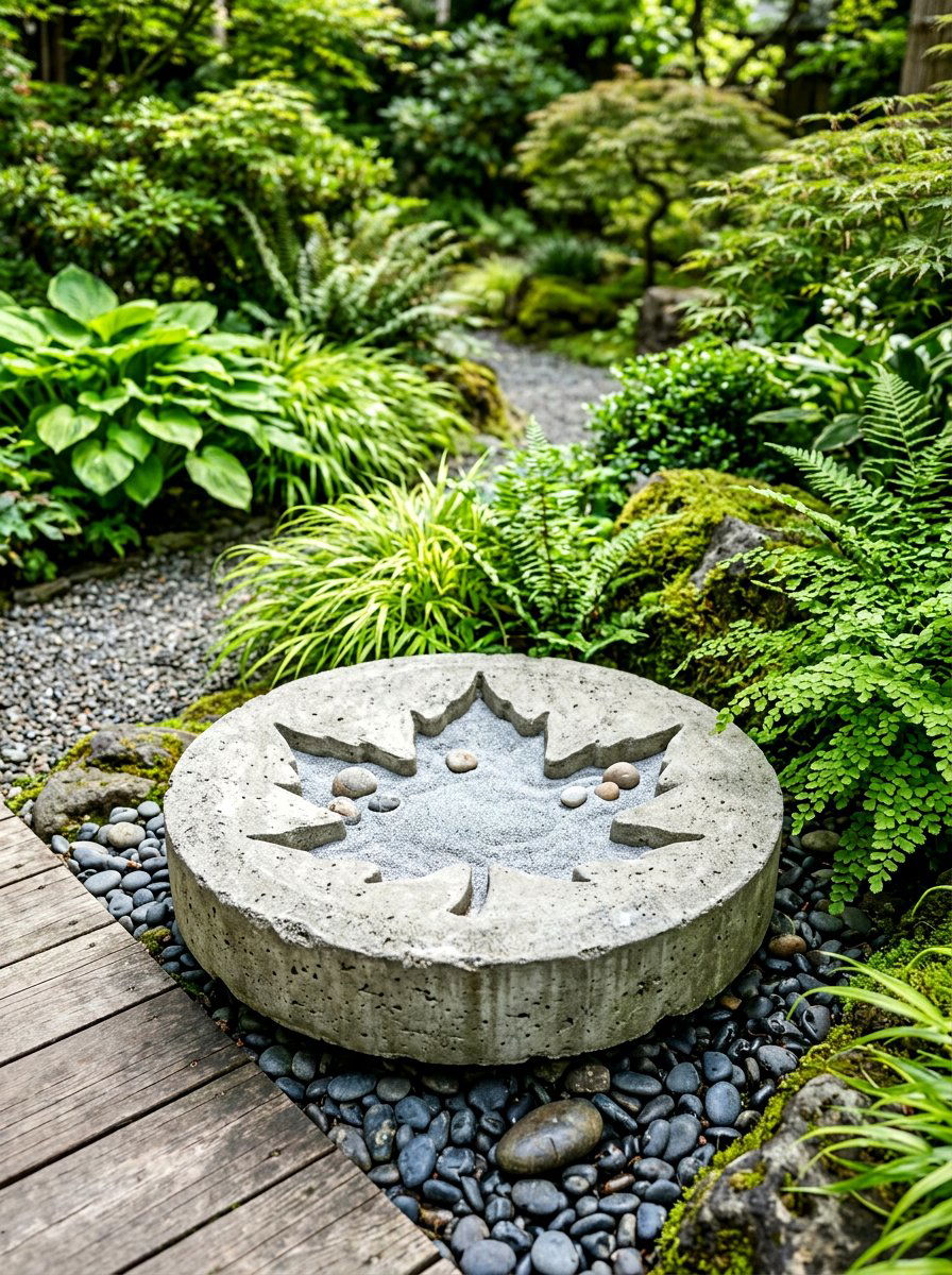Concrete Dish - 30 butterfly puddling station ideas