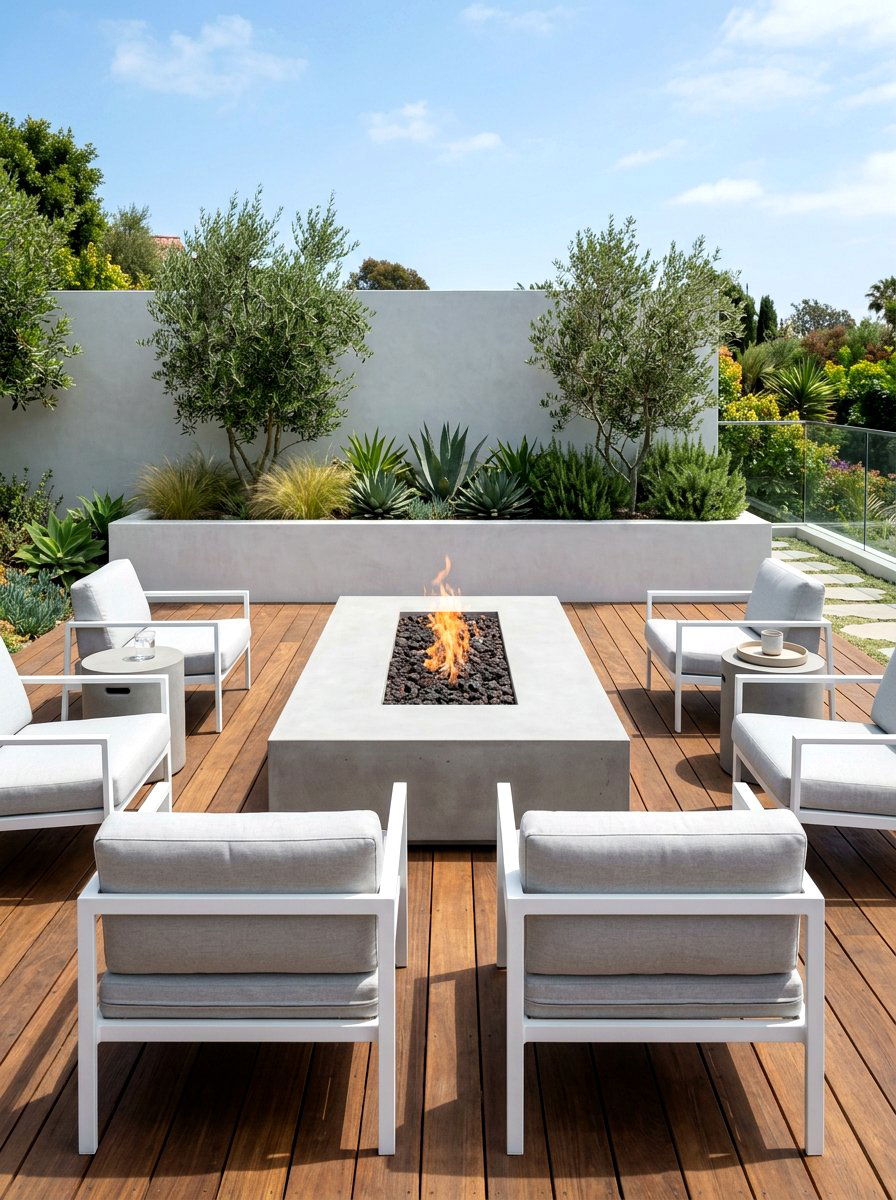 Concrete Fire Table For Patio - 30 fire pit table ideas