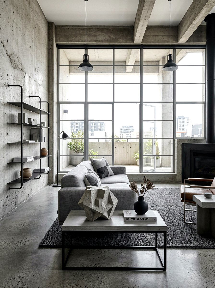 Concrete Geometric Object - 30 sculptural centerpiece ideas