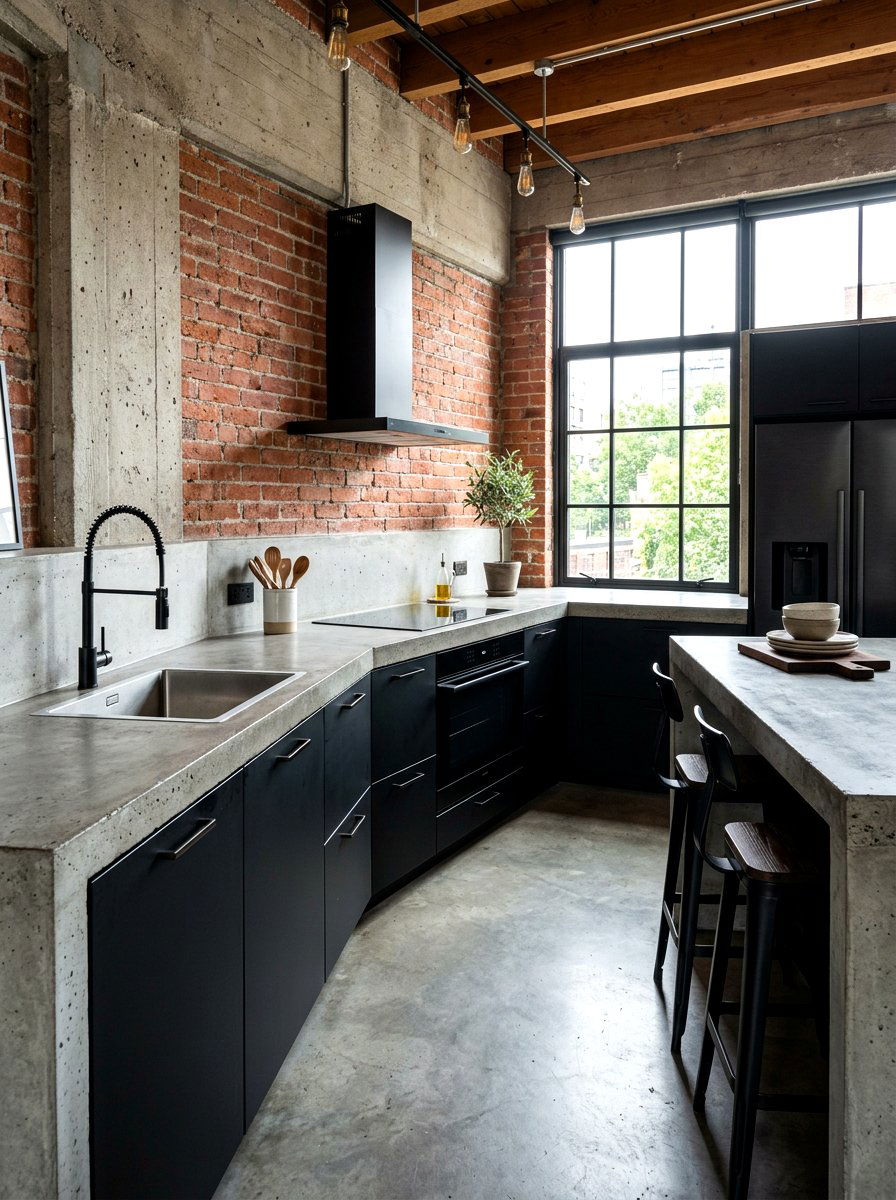30 No Upper Cabinet Kitchen Ideas for a Sleek, Streamlined Look