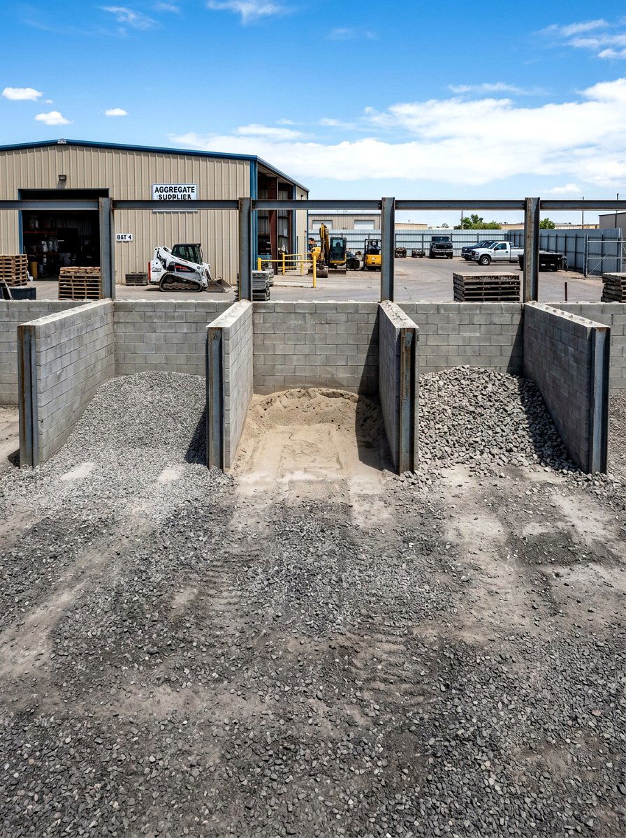 Concrete block bin wall - 30 trash can enclosure ideas