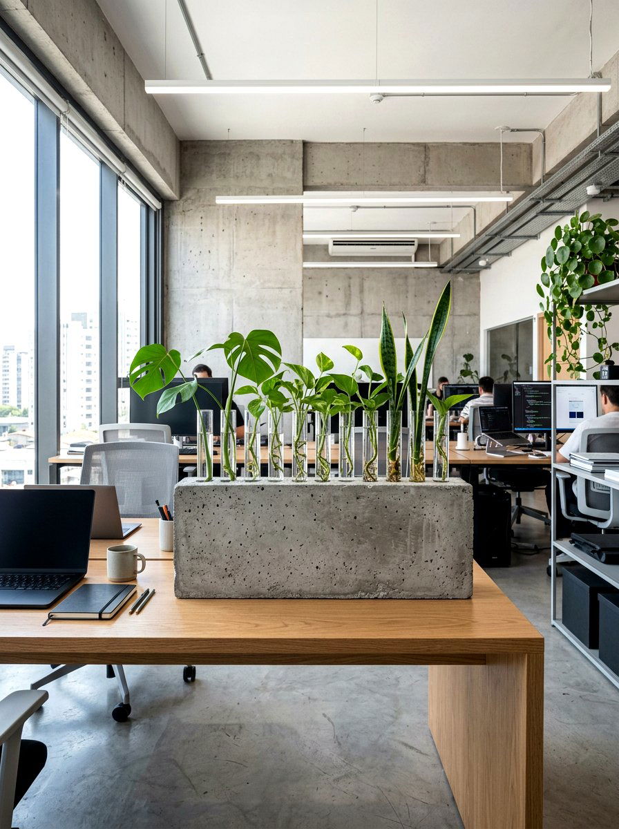 Concrete propagation base - 30 plant propagation station ideas