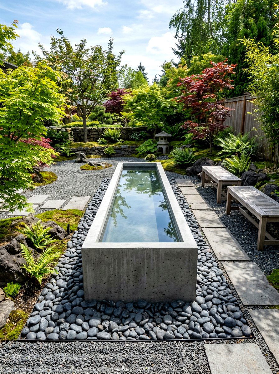 Concrete trough pool - 30 budget pool ideas