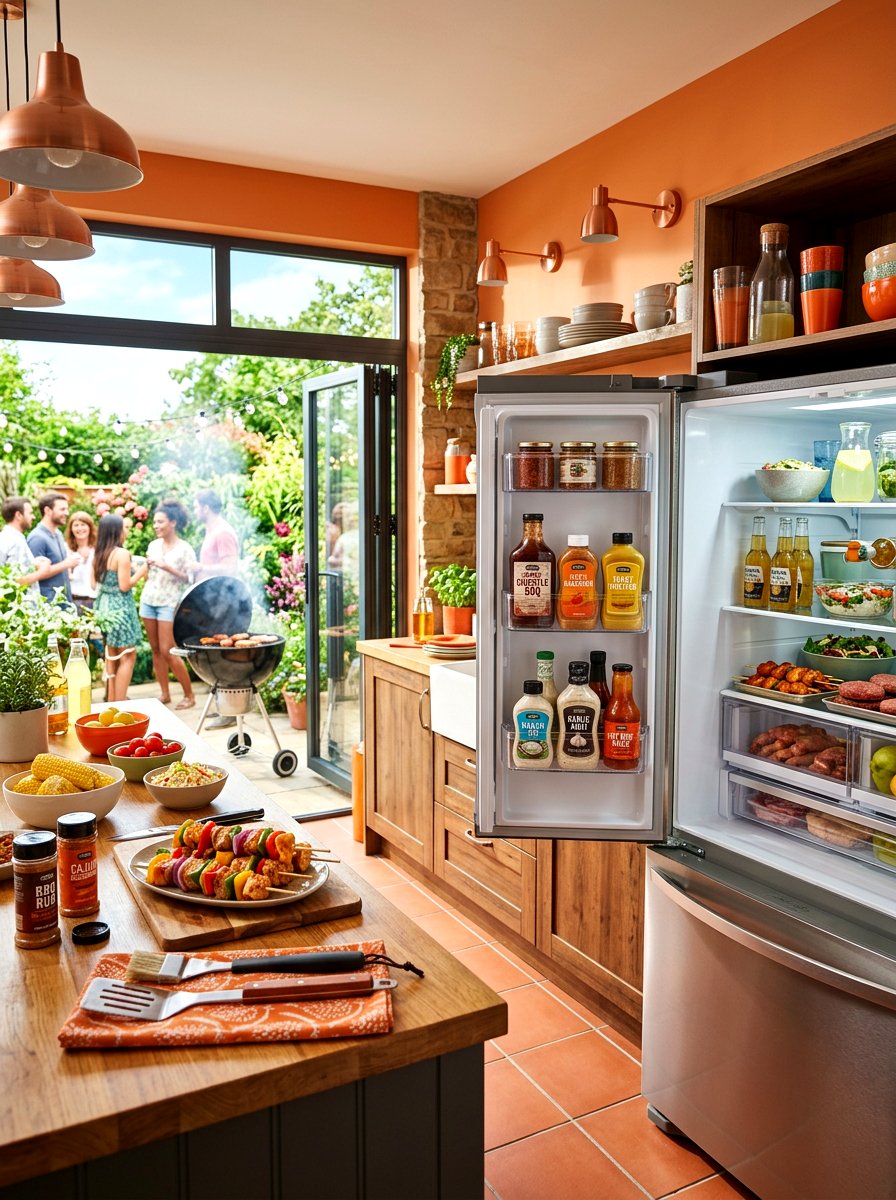 Condiment Bottle Holder - 30 fridge organization ideas