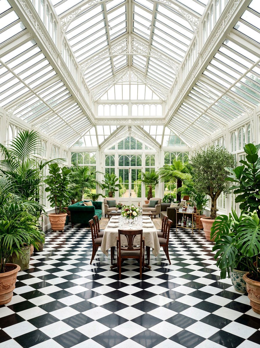 Conservatory Style Greenhouse - 30 greenhouse ideas
