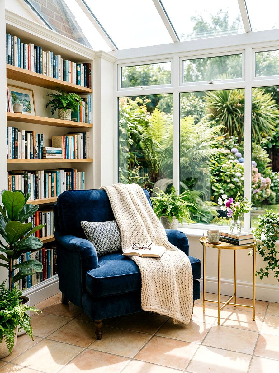 Conservatory reading nook - 30 conservatory ideas