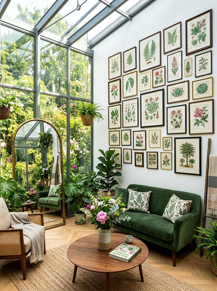 Conservatory wall art - 30 conservatory decor ideas