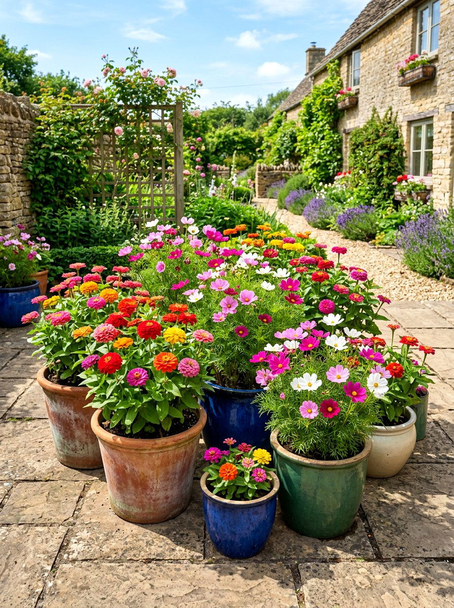 Container Cutting Garden Layout - 30 cutting garden layout ideas