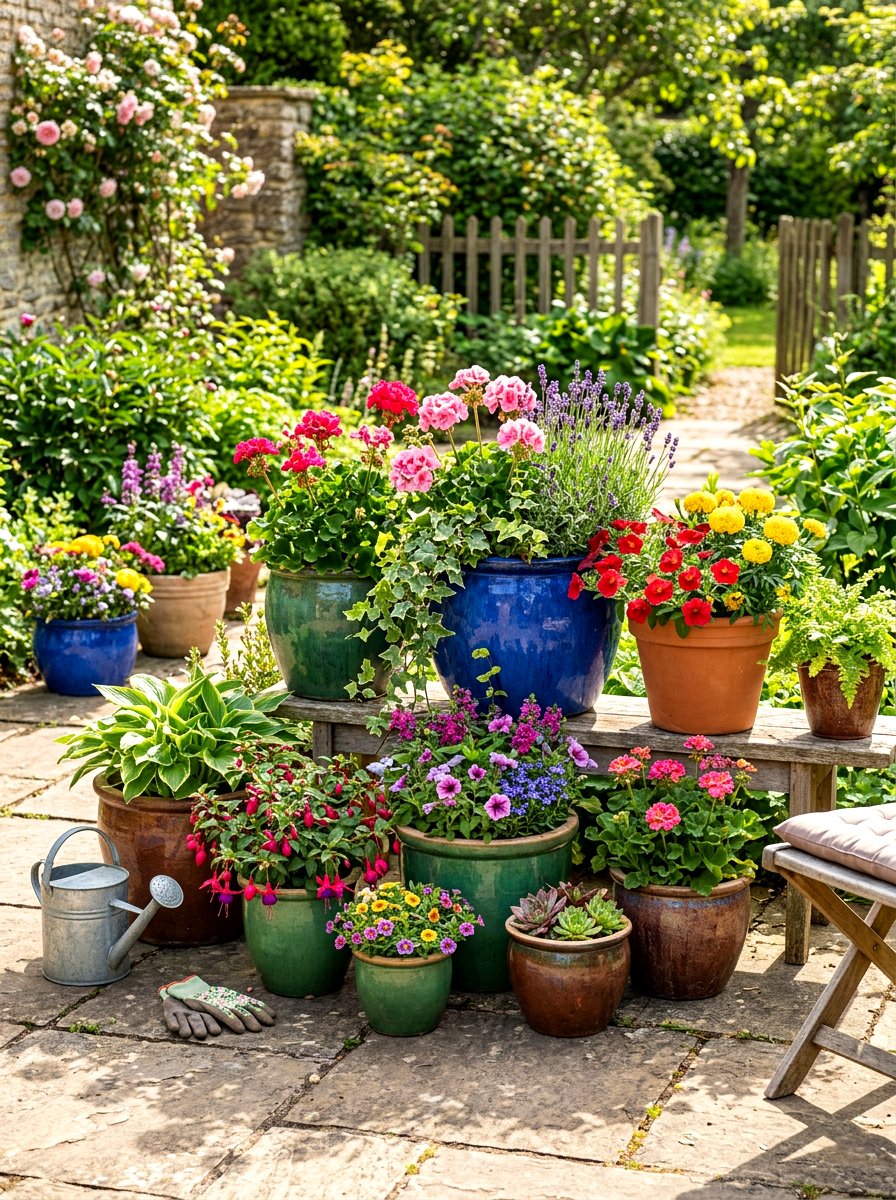 Container Gardening - 30 Pinterest backyard makeover ideas