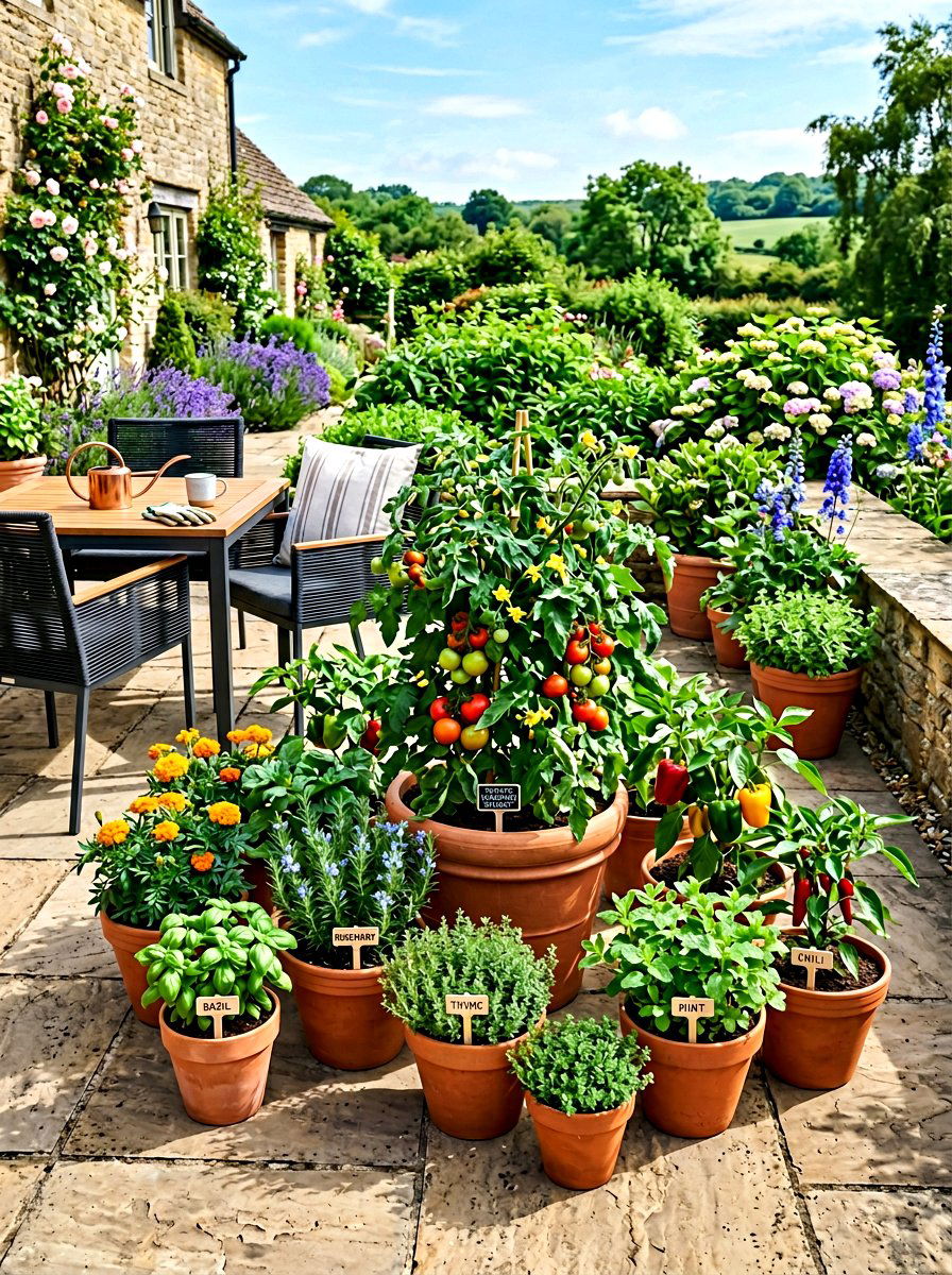 Container Vegetable Garden - 30 beginner vegetable garden ideas