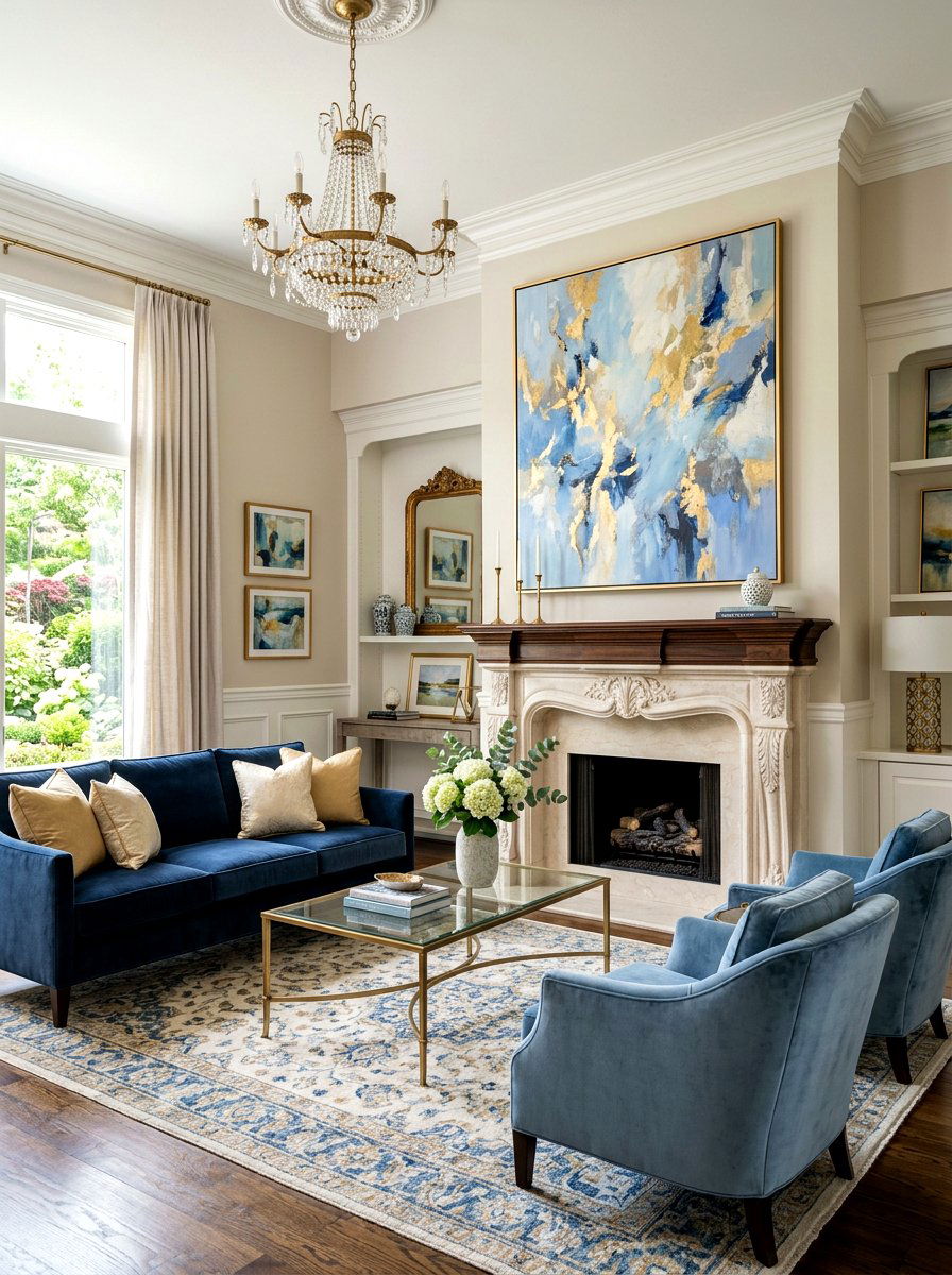 Contemporary Abstract Art - 30 transitional decor ideas
