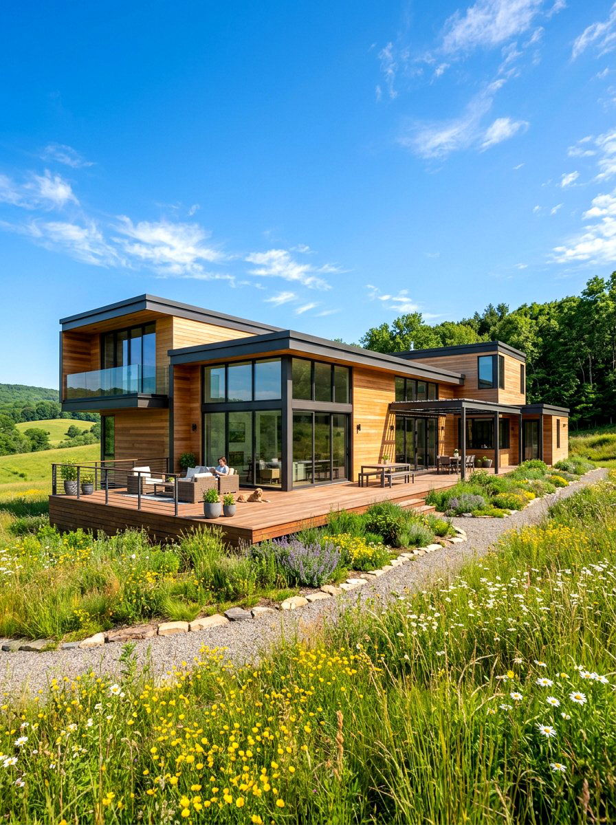 Contemporary Country Exterior - 30 country house exterior ideas