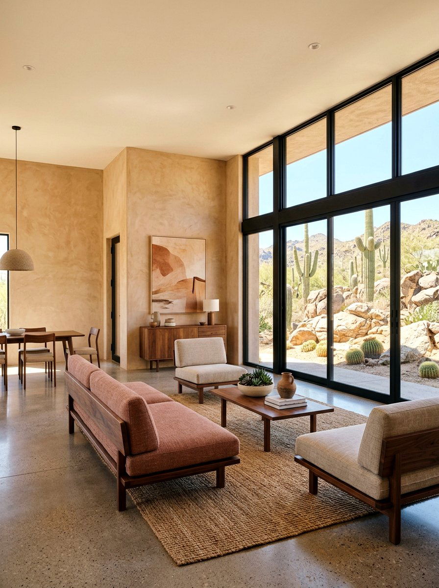 Contemporary Desert Oasis - 30 resort bedroom ideas