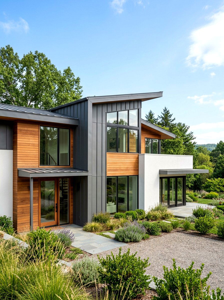 Contemporary Facade - 30 home exterior ideas