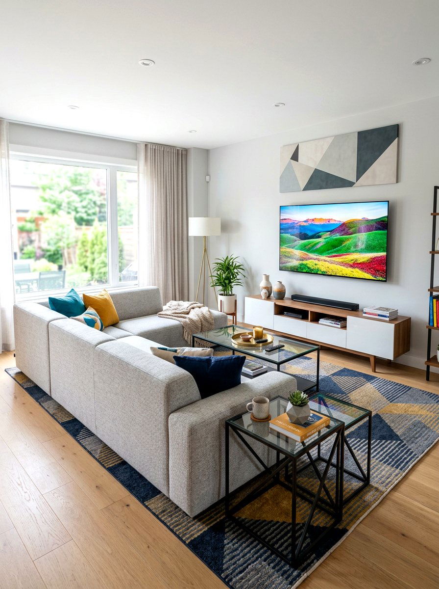 Contemporary Family Room Set - 30 family room decor ideas