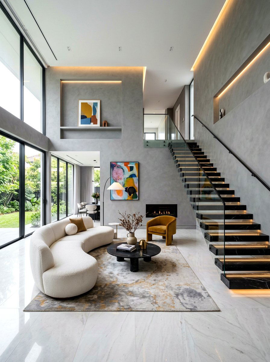 Contemporary Living Room - 30 collected luxury living room ideas