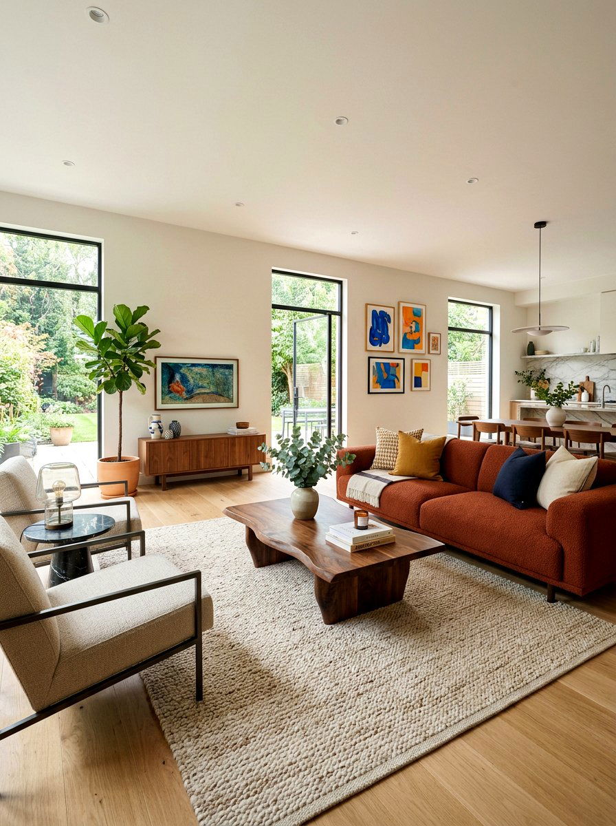 Contemporary Living Room - 30 viral living room decor ideas
