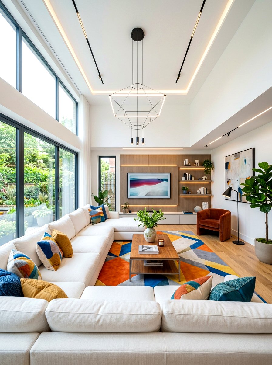 Contemporary Living Room - 30 apartment living room ideas